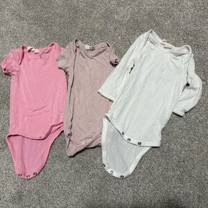 Set of Three Kyte Baby Bodysuits - 0-3 months
